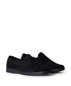 Neles stretch pantoffel heren pantoffels zwart