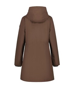 Dames jas bruin