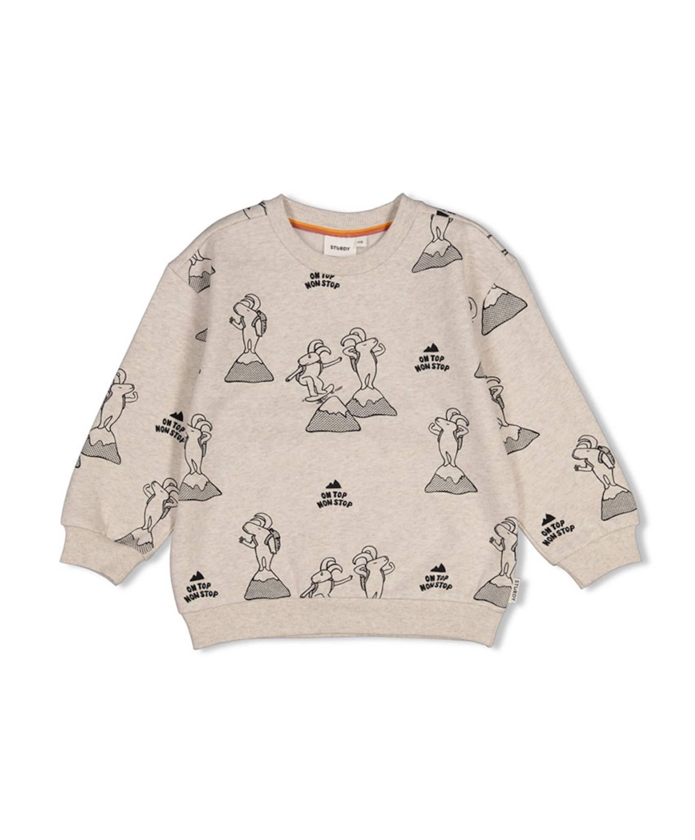 Jongens sweater ecru
