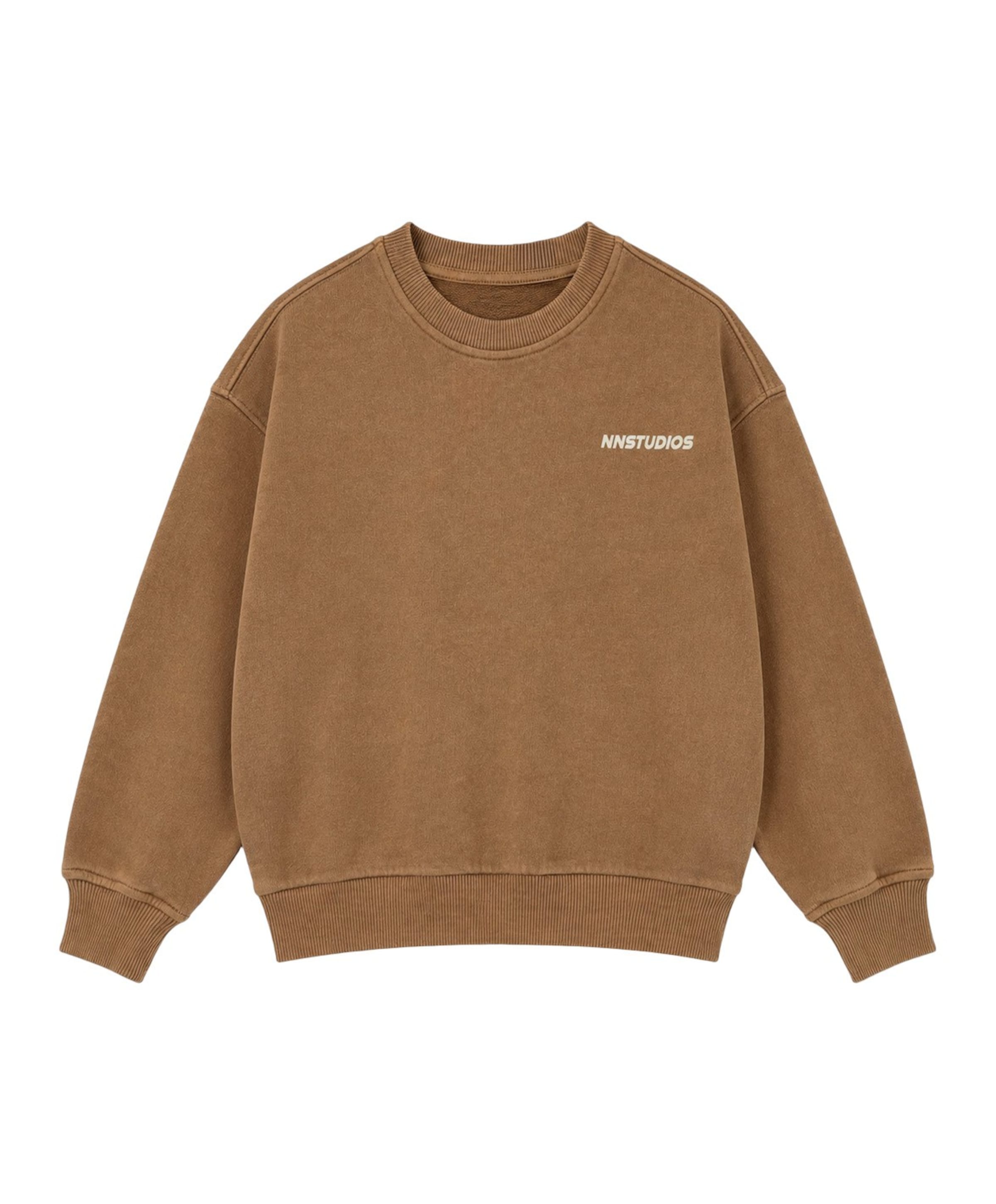 Jongens sweater bruin