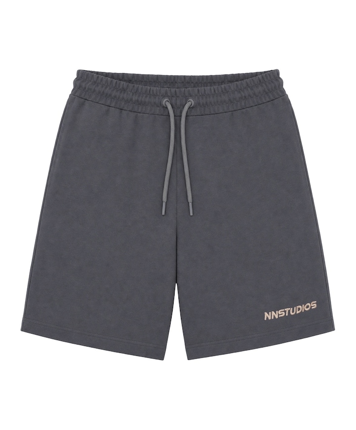 Neil Sweatshorts jongens korte broek grijs