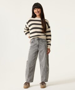M262527 meisjes jeans grijs