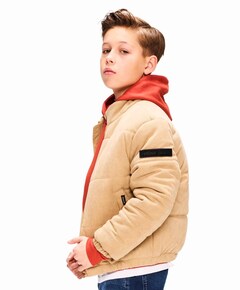 Jongens jas beige