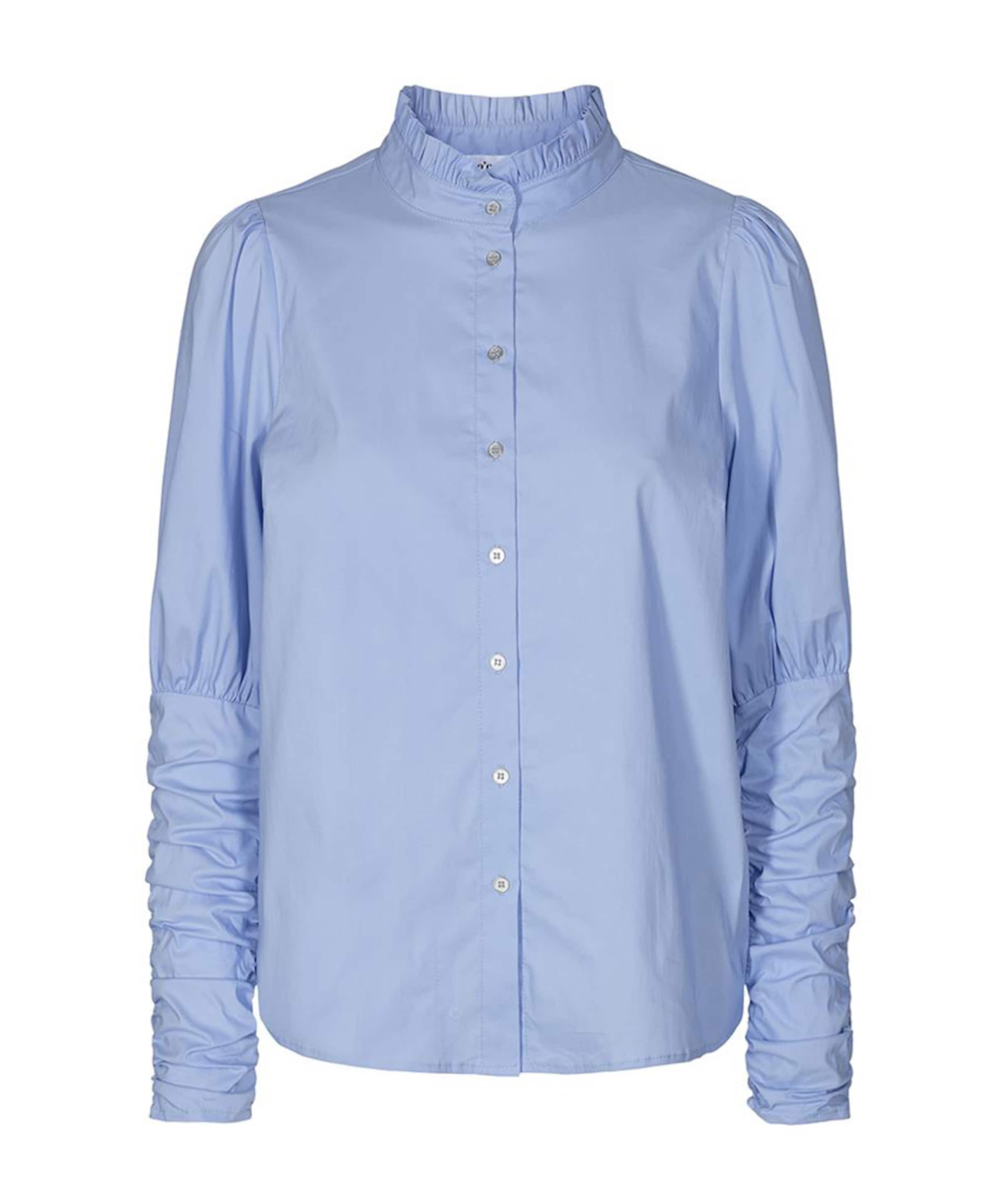 Dames blouse blauw