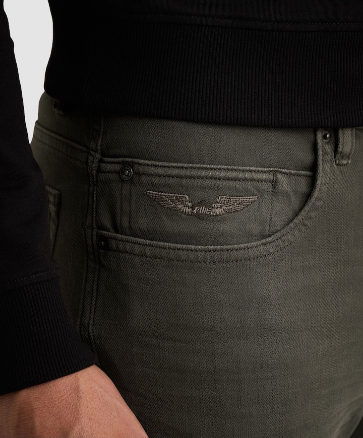 WINGLOAD COLORED DENIM heren jeans grijs