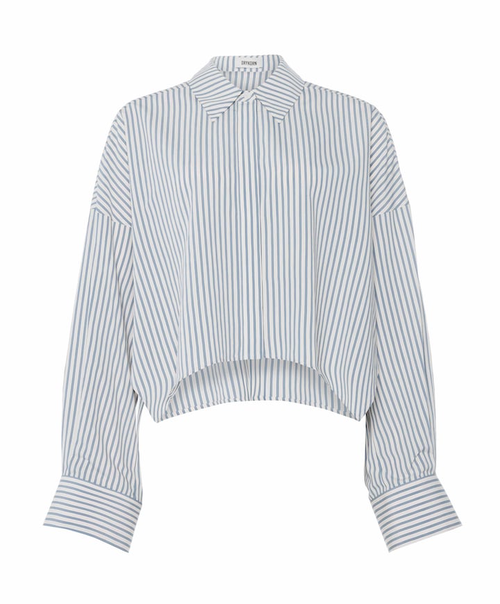 Blouse blauw