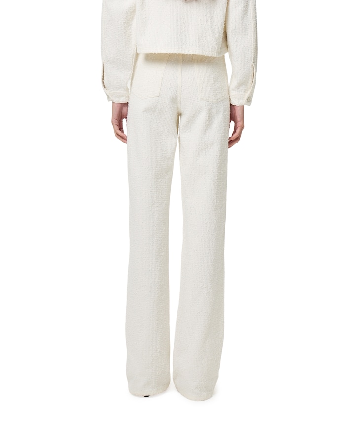 Zoe Boyfriend dames jeans ecru