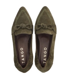 dames loafers groen