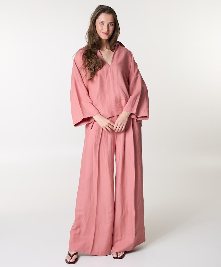 Dames blouse roze