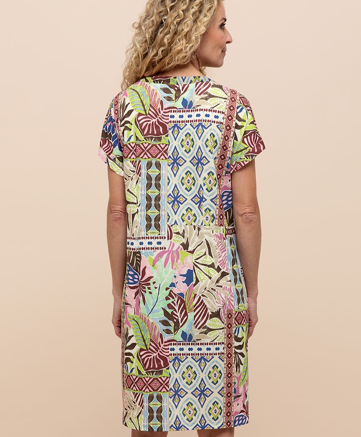 Dames jurk multicolor