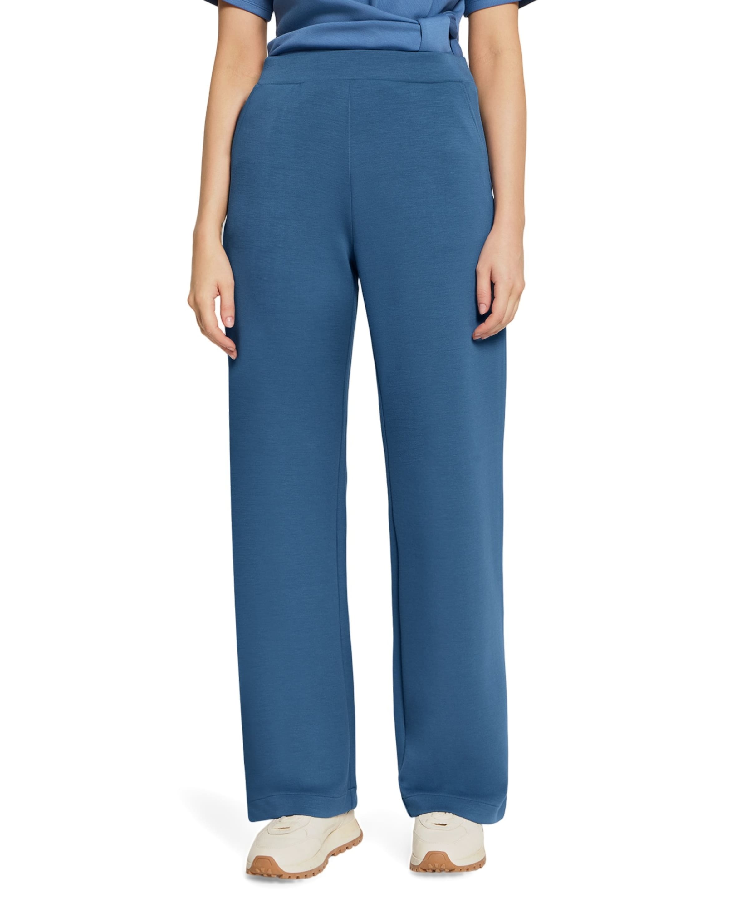 dames broek blauw
