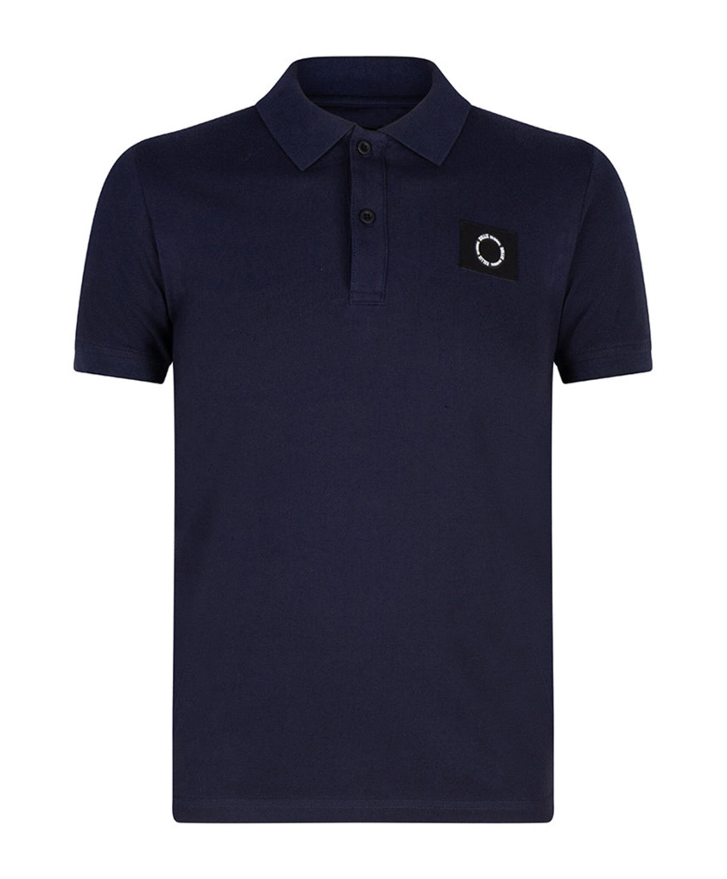 Jongens polo blauw