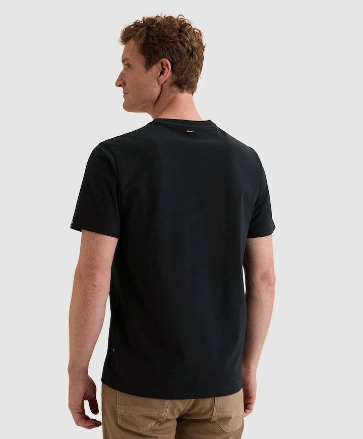 Heren T-shirt blauw
