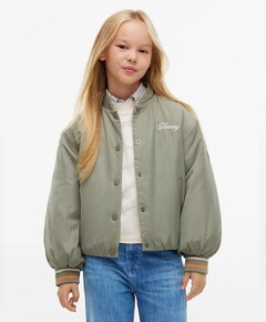Meisjes jas groen
