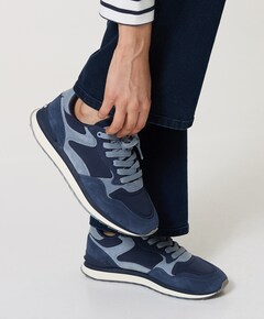 City Stuttgart dames sneakers blauw