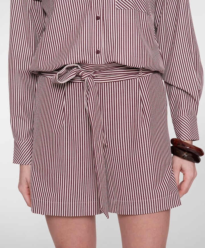 Dames bermuda ecru