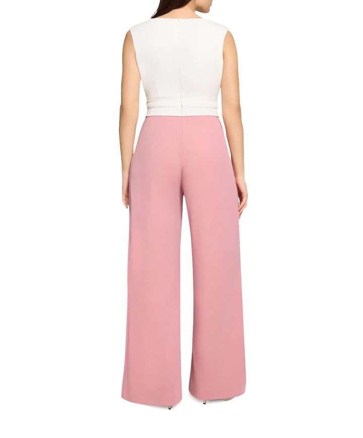 dames jumpsuit roze