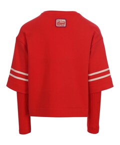 Meisjes longsleeve rood