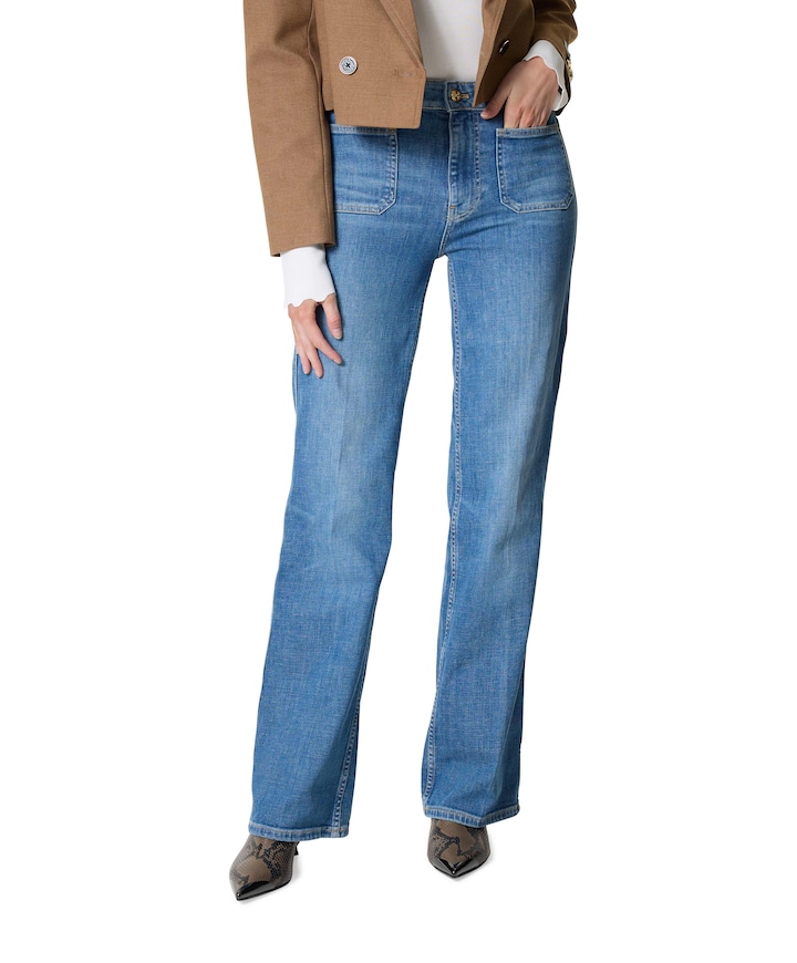 Mollie dames jeans blauw