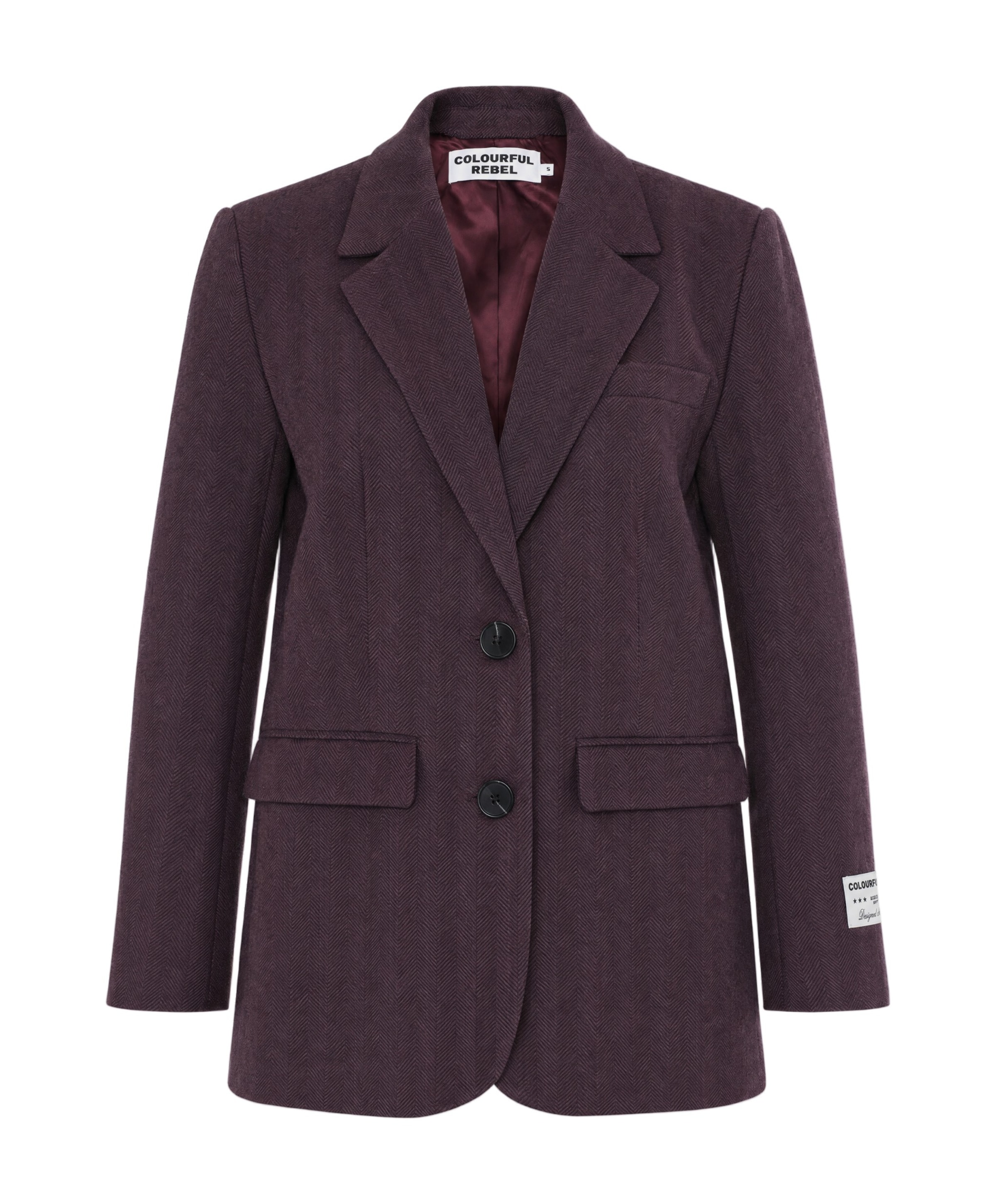 Dames blazer rood