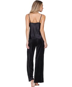 Dames huispak velours zwart