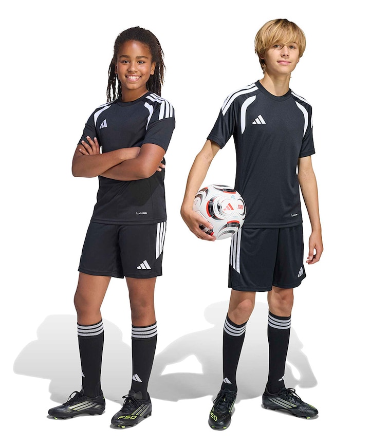 TIRO26L SHO Y jongens short zwart