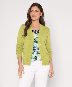 Dames vest groen