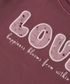 Meisjes sweater bordeaux