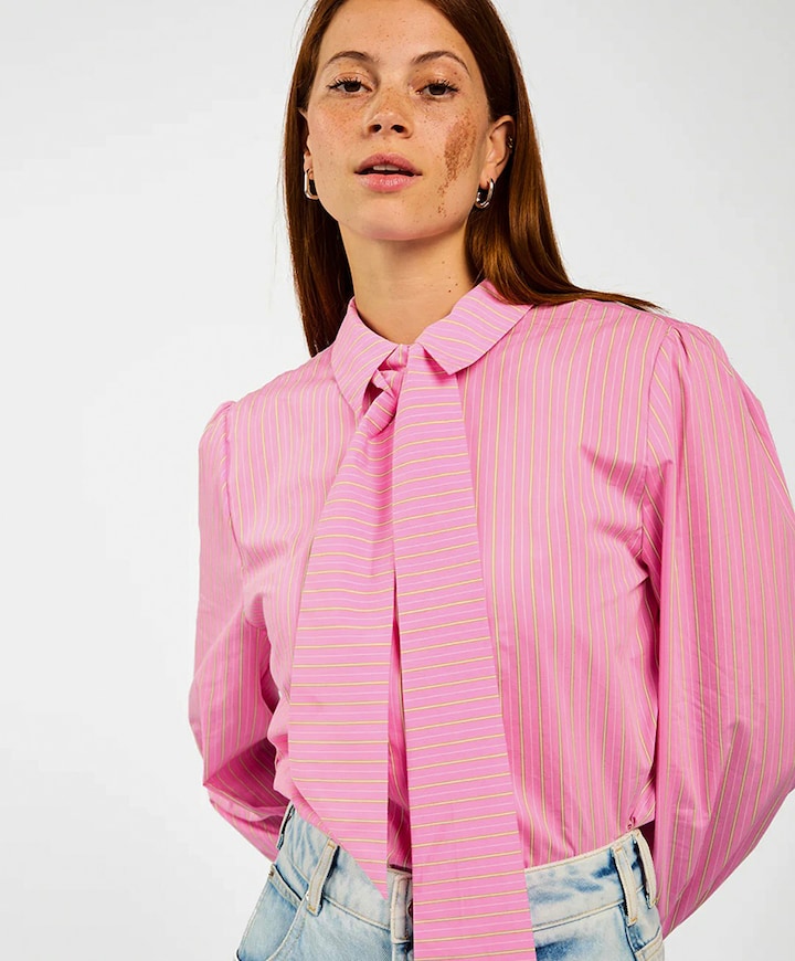 Dames blouse roze
