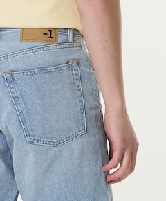 Sky blue basic heren korte broek blauw