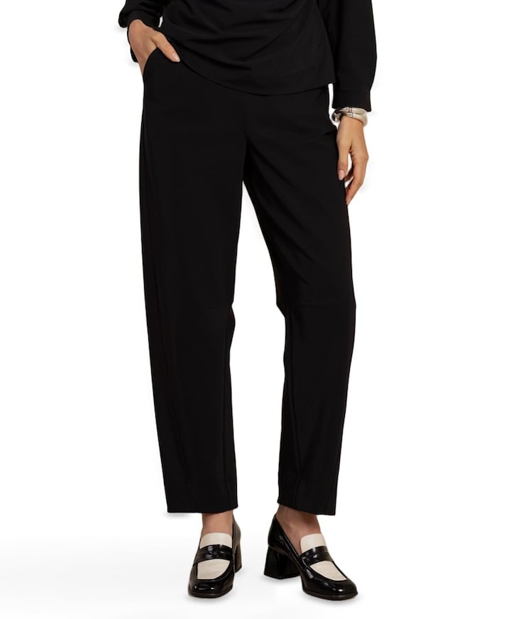 Marlise barrel dames broek zwart
