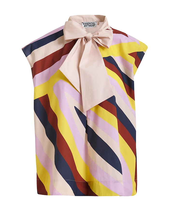 Dames top multicolor