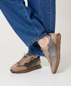 dames sneakers bruin