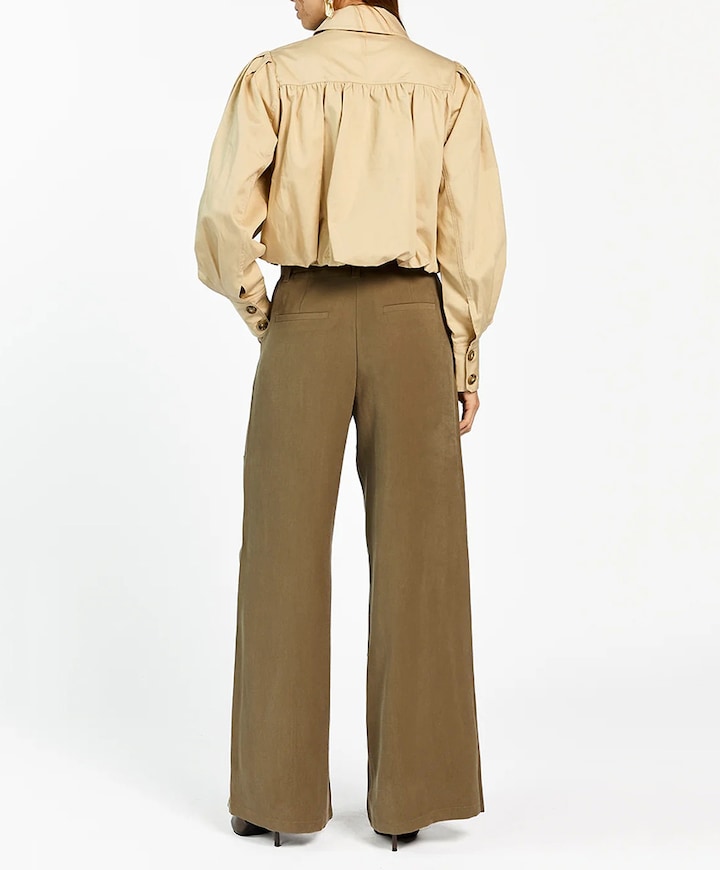 Dames jas beige