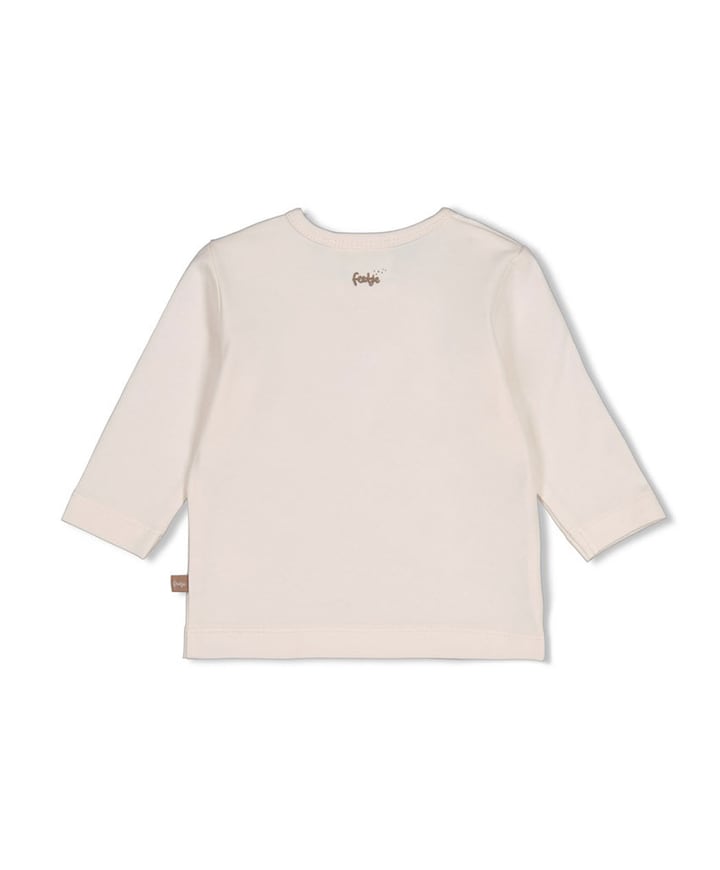 Meisjes longsleeve ecru
