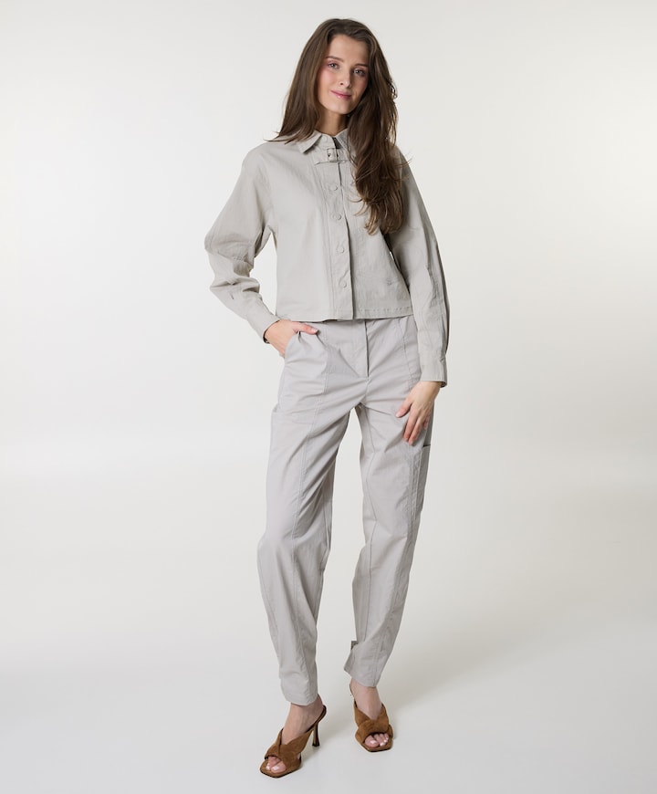 Dames blouse beige