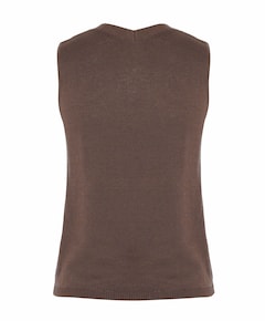 Dames top bruin