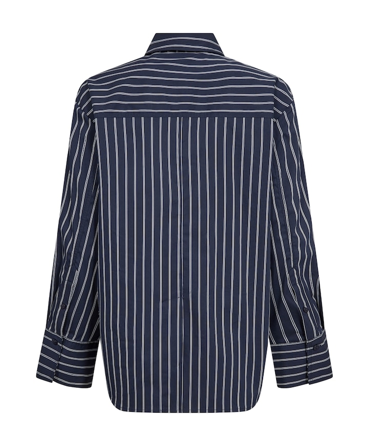 Dames blouse blauw