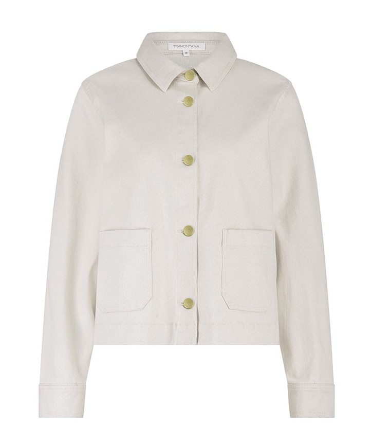 Dames jas beige
