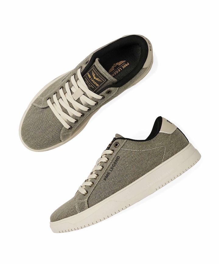 Low sneaker Crewman heren sneakers groen