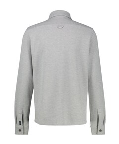 Heren overshirt grijs