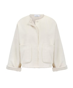 Dames jas ecru