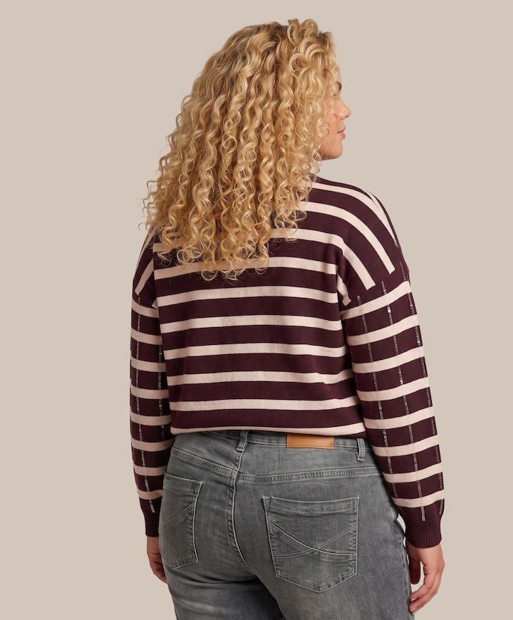 Dames trui bordeaux