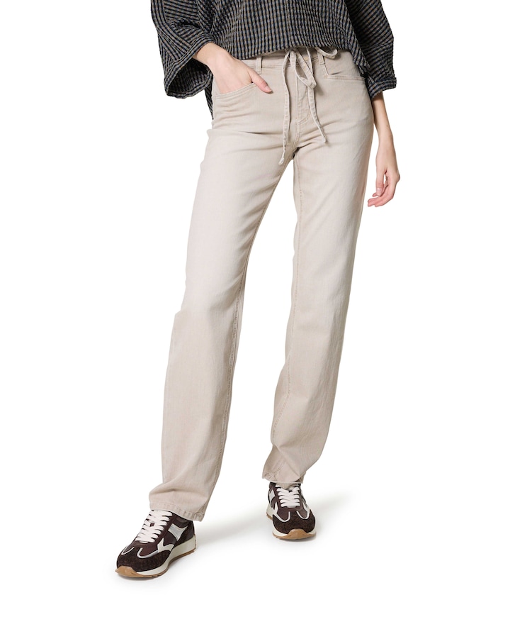 Liv dames jeans beige