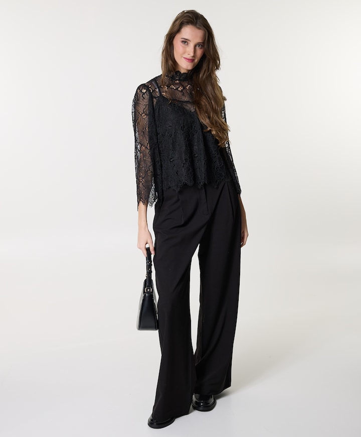 dames pantalon zwart