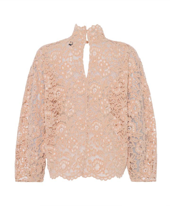 Dames top beige