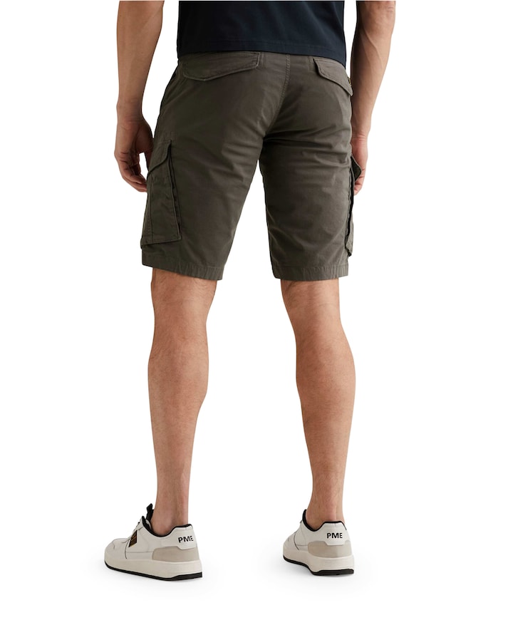 NORDROP CARGO SHORTS STRETCH TWILL heren korte broek grijs