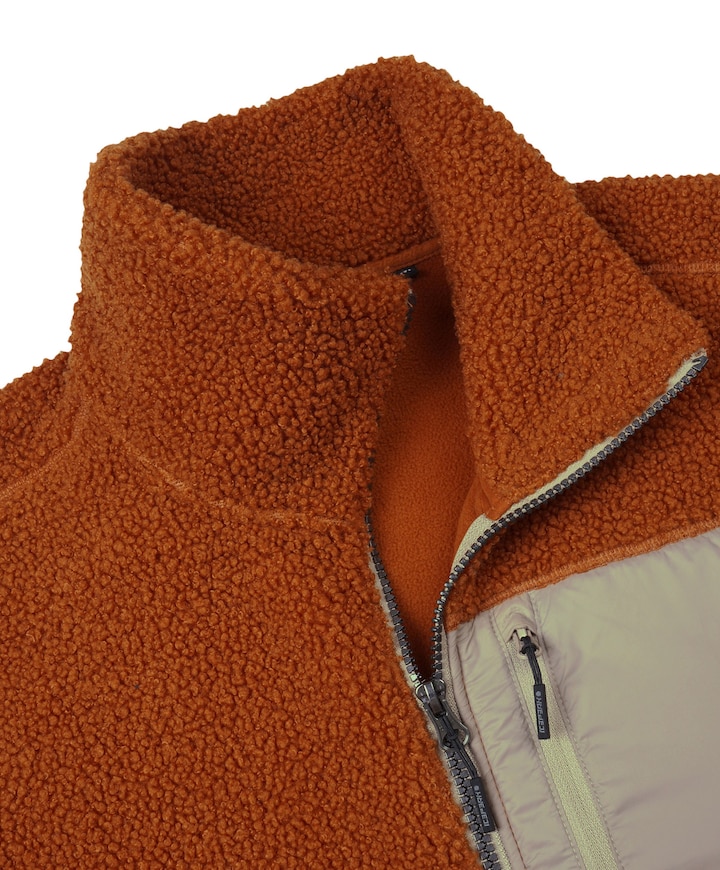 Heren vest oranje