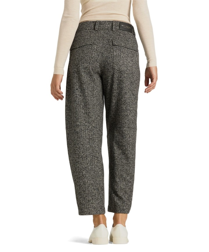 Orly plain dames broek grijs
