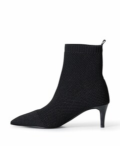 dames enkellaarzen zwart